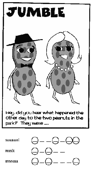 [JUMBLE PUZZLE]
